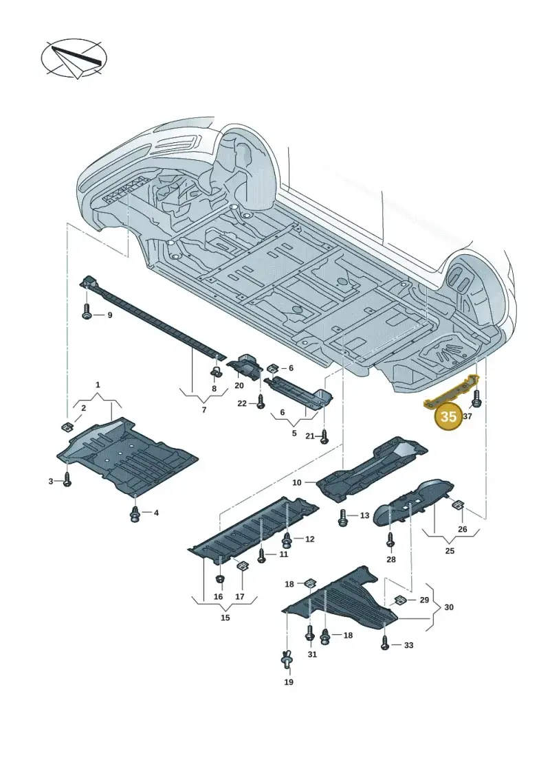 1EA825921C — Skoda Enyaq (2020-) diagram 50a825000, position 35