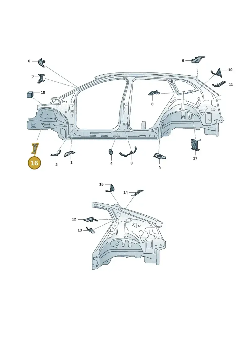 1EA864421 — Skoda Enyaq (2020-) diagram 50a809100, position 16