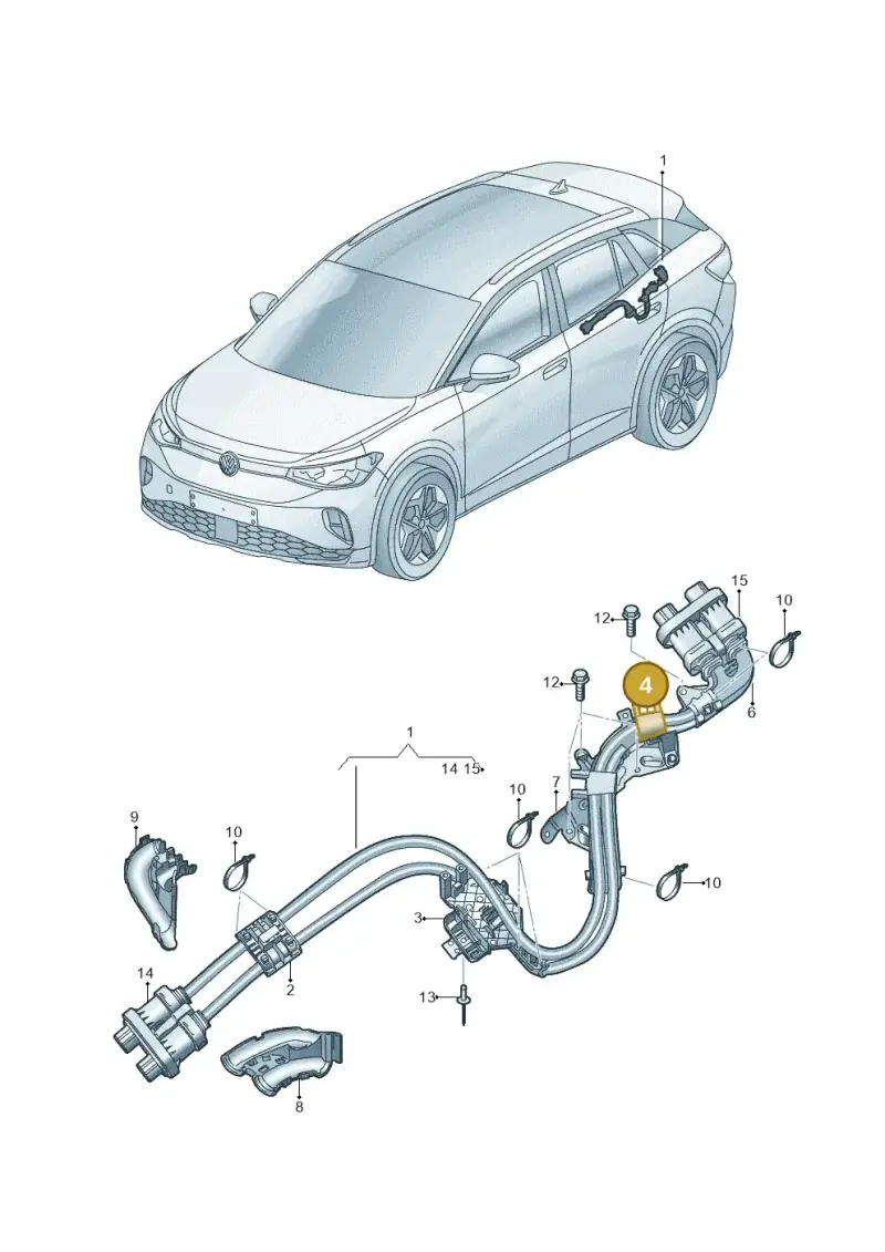 1EA937545 — Skoda Enyaq (2020-) diagram 11a970008, position 4