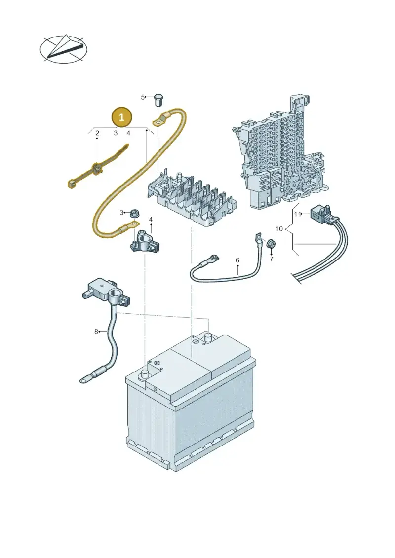 1EA971228A — Skoda Enyaq (2020-) diagram 11a971005, position 1