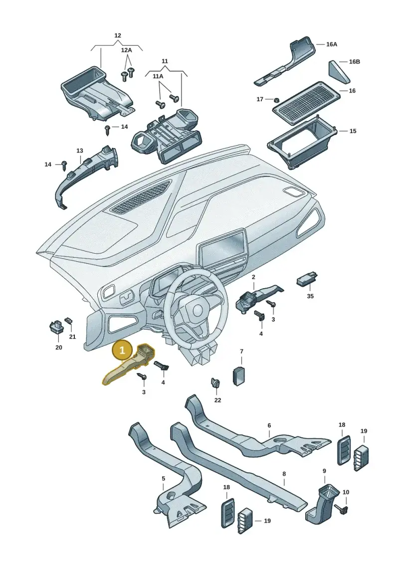 1EC819151D — Skoda Enyaq (2020-) diagram 50a819010, position 1