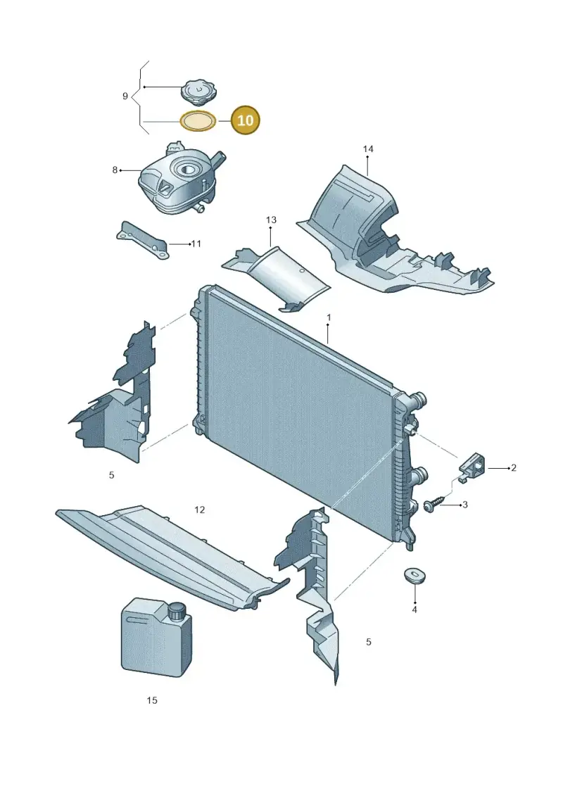1H0121687A — Skoda Kamiq (2019-) diagram 584122550, position 10