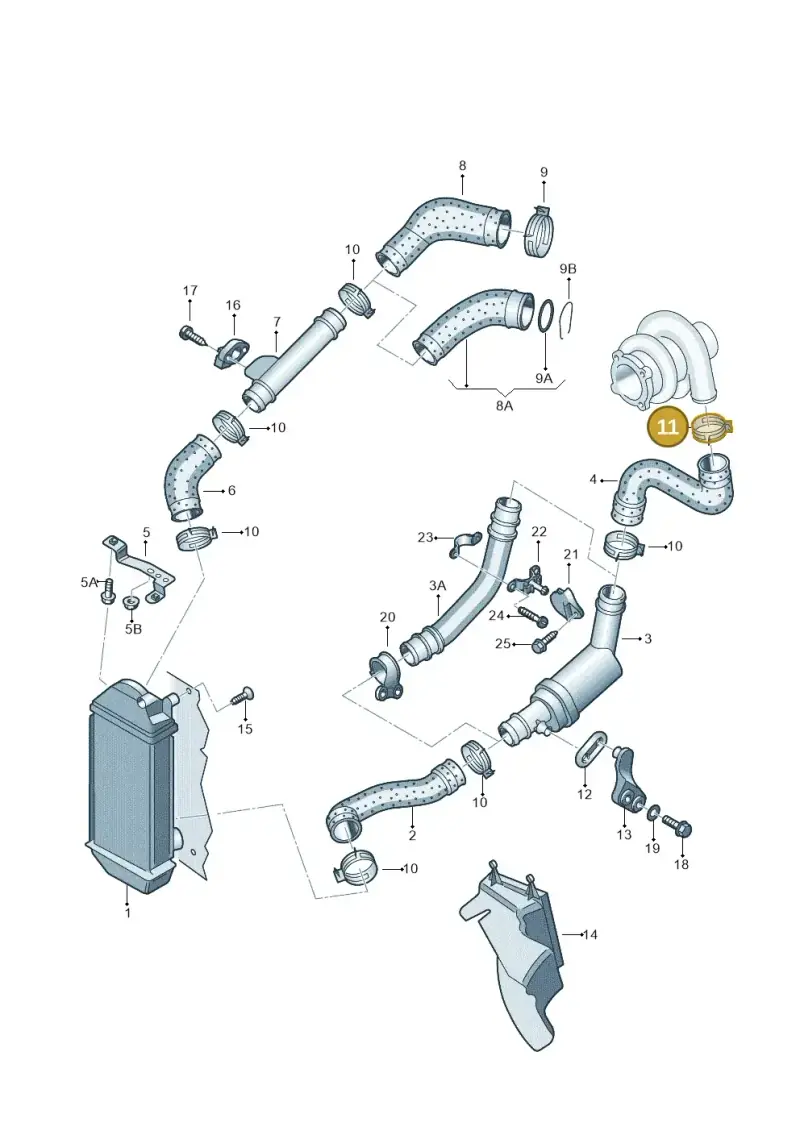 1H0145917A — Skoda Fabia Ambiente (2009-2013) diagram 453145500, position 11