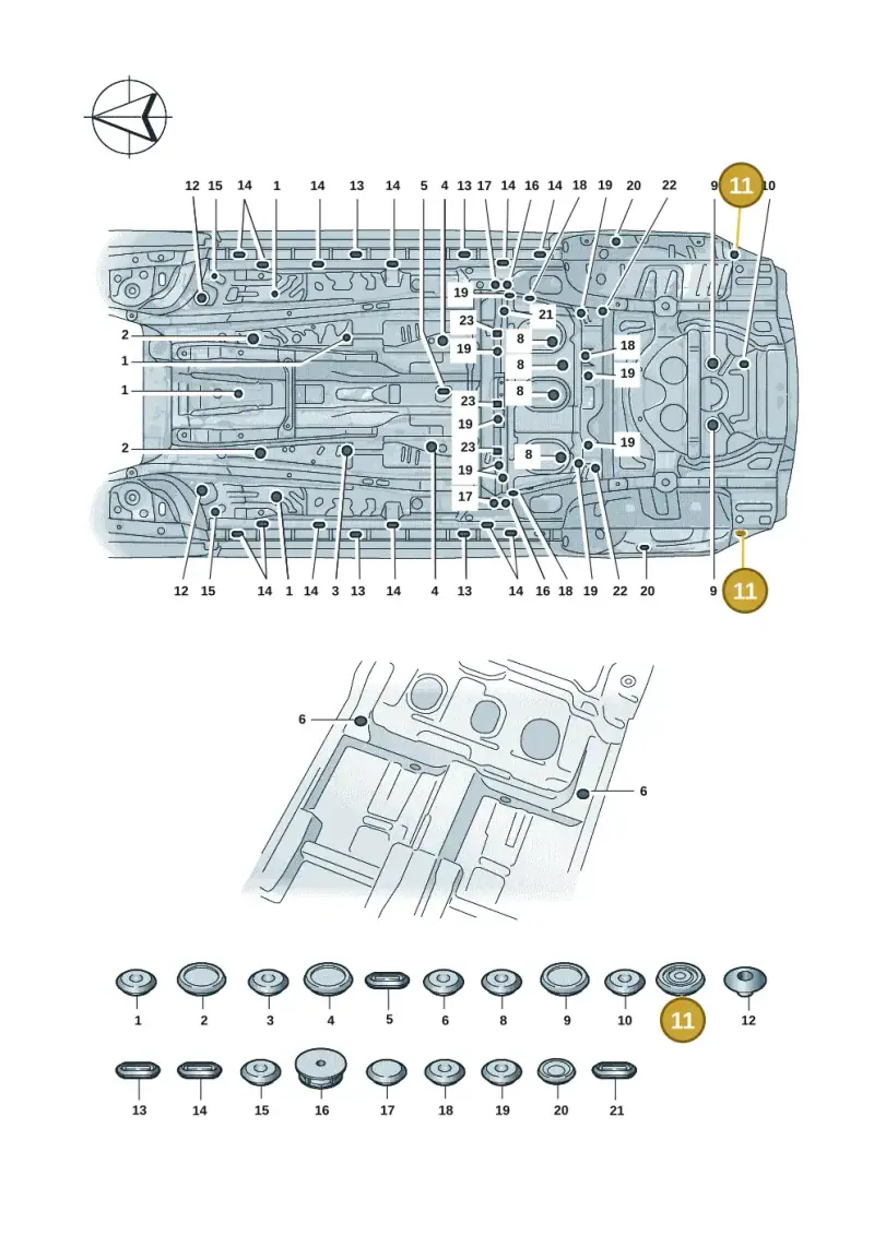 1H0877294 — Skoda Kodiaq (2024-) diagram 57h803501, position 11