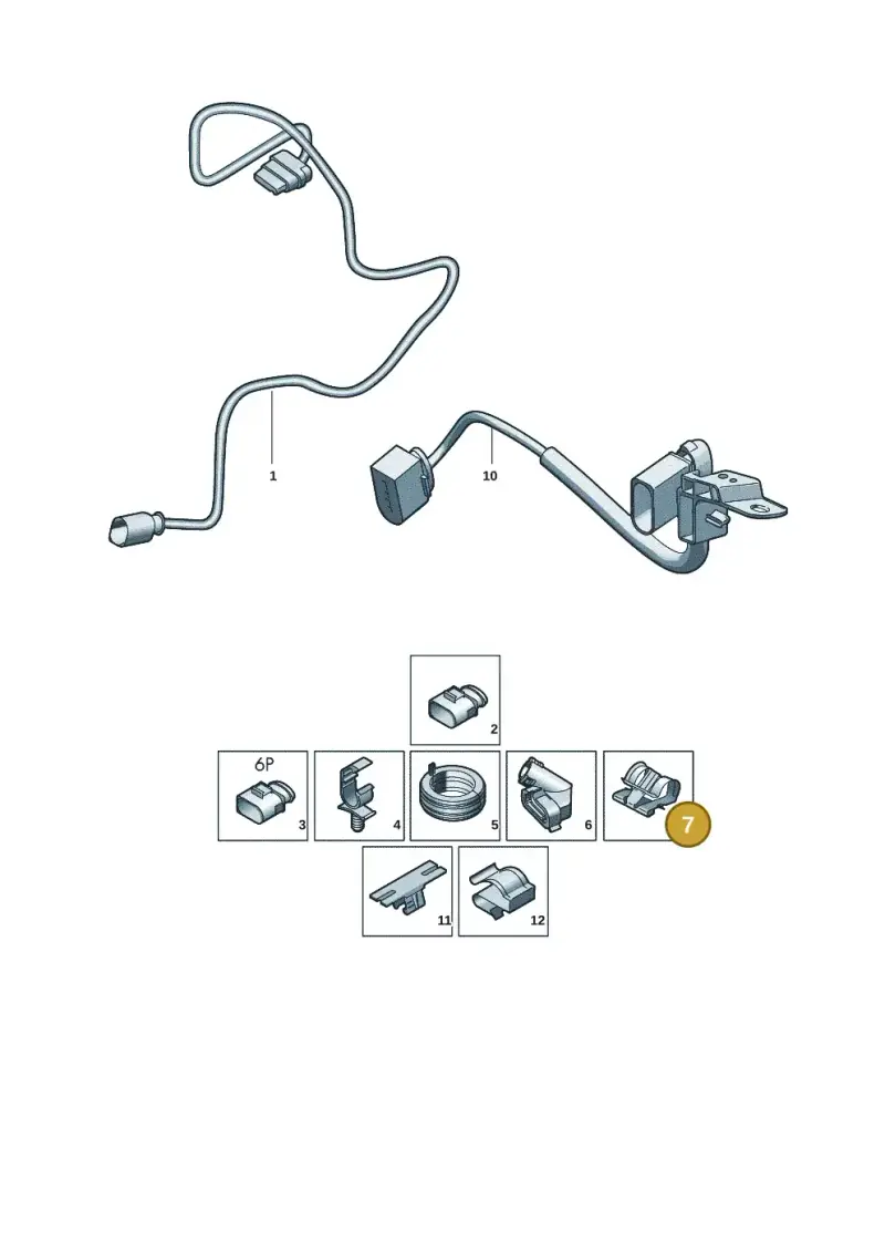 1H0971939C — Skoda Superb Combi (2023-) diagram 3j0972750, position 7