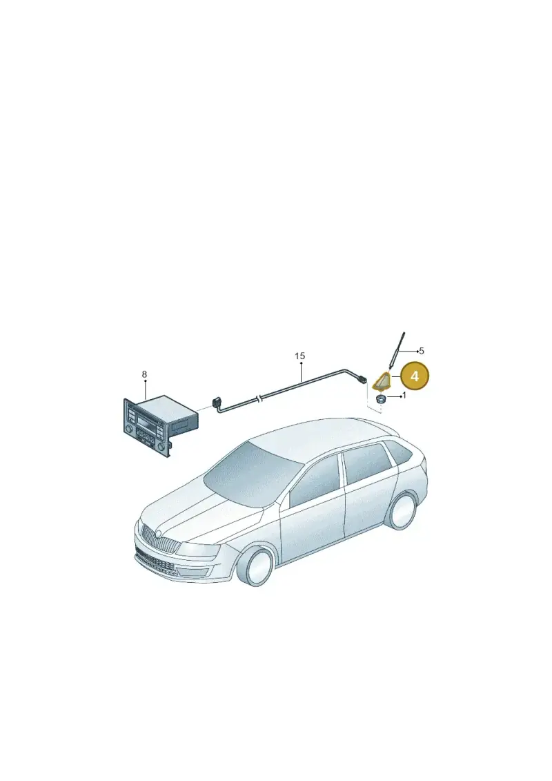1J0035501C — Skoda Fabia Jingrui (2008-2014) diagram 864035100, position 4