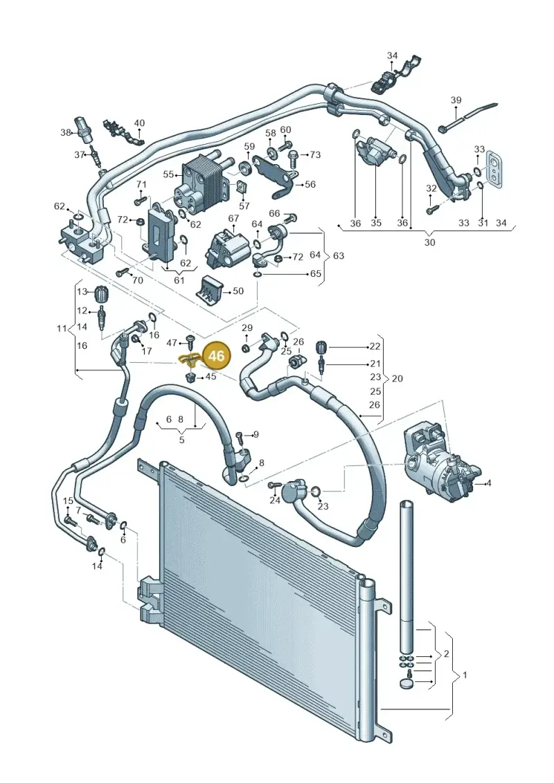 1J0820774 — Skoda Kodiaq (2024-) diagram 596260702, position 46