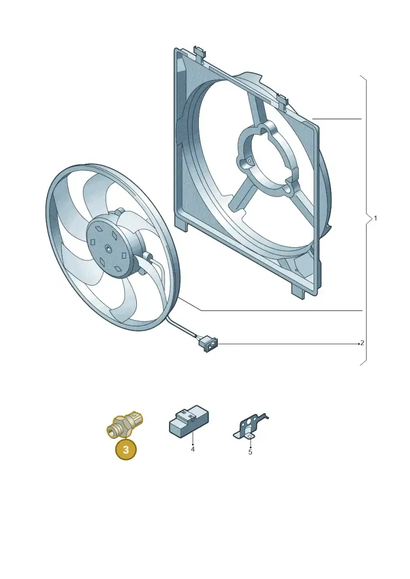 1J0959481 — Skoda Citigo (2011-2019) diagram 723959500, position 3