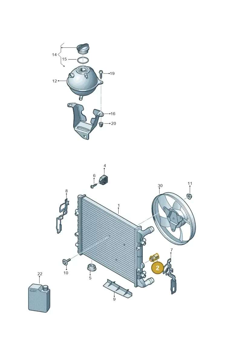 1J0959481A — Skoda Fabia (2014-2022) diagram 773121800, position 2