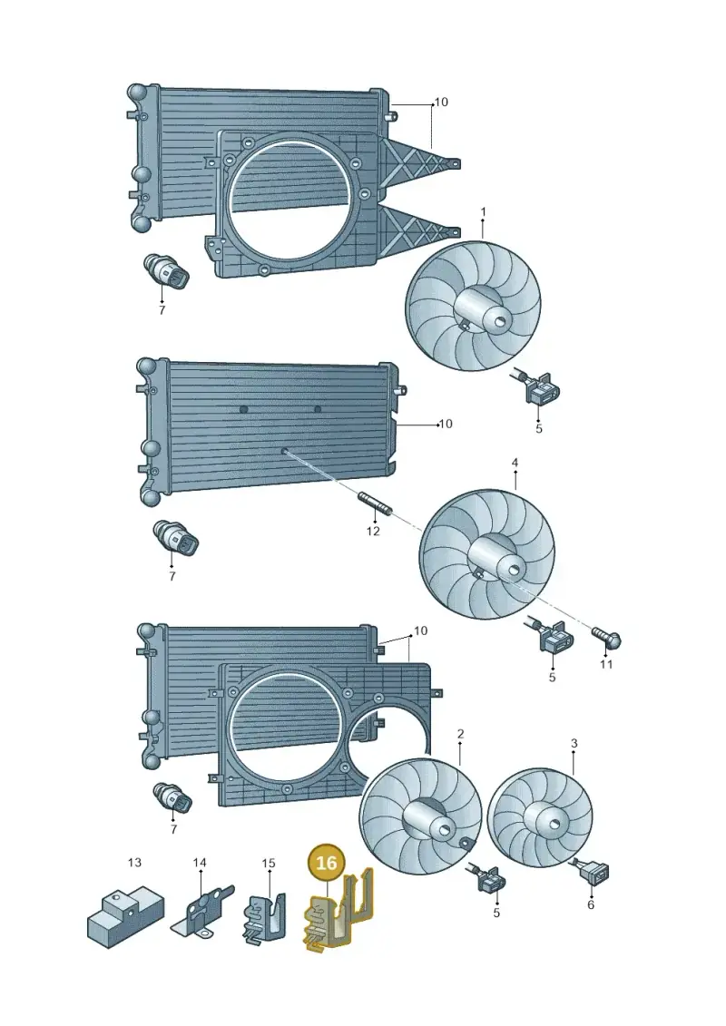 1J0971830J — Skoda FABIA/COMBI            05> (2004-) diagram 453959500, position 16