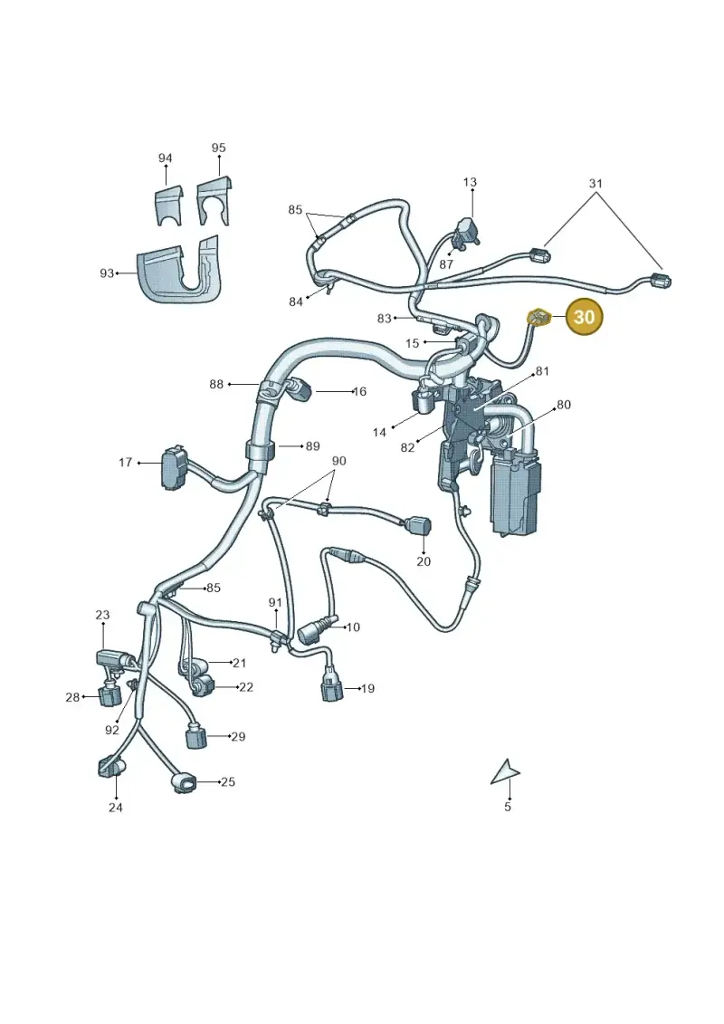 1J0972483A — Skoda Yeti (2013-2017) diagram 666971840, position 30