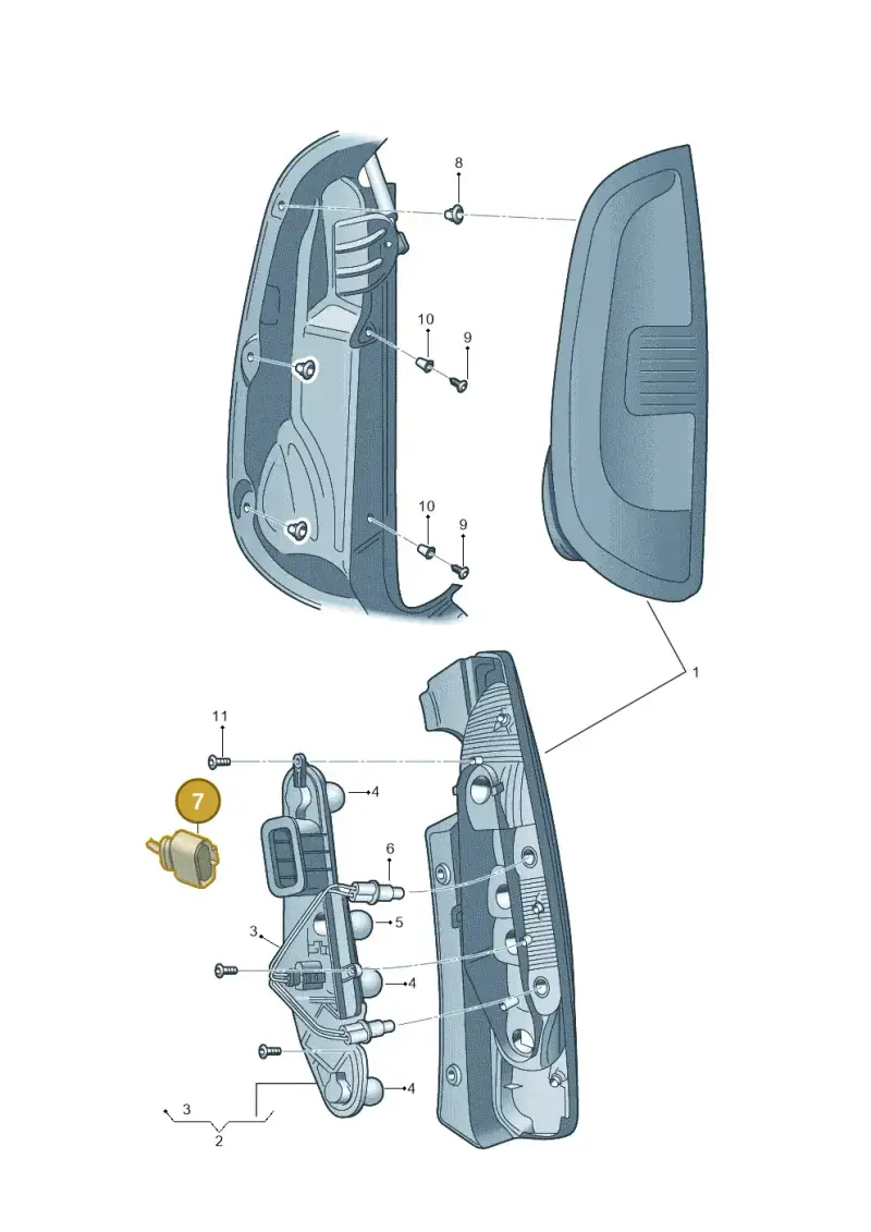1J0972706 — Skoda Roomster (2010-2015) diagram 481945000, position 7
