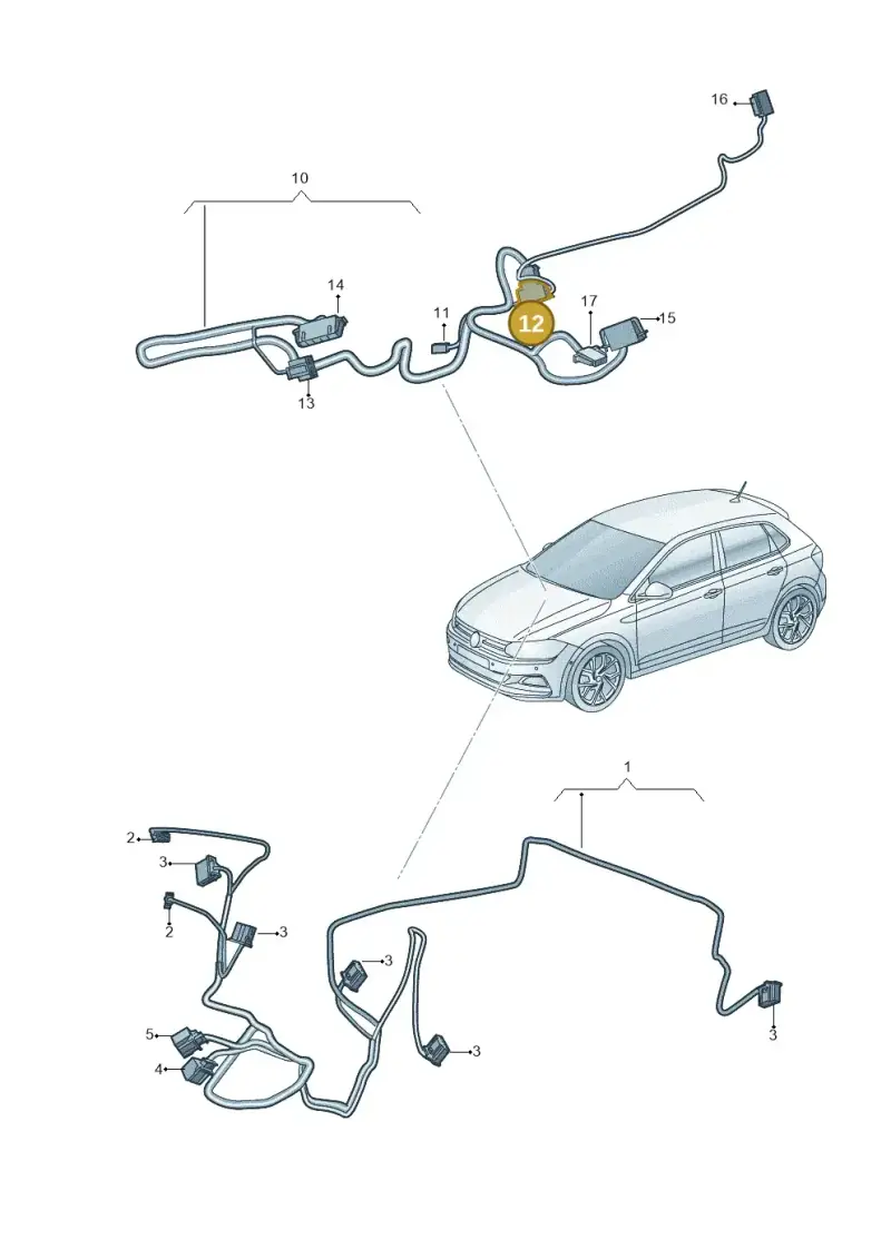 1J0972762 — Skoda Fabia (2021-) diagram 837972450, position 12