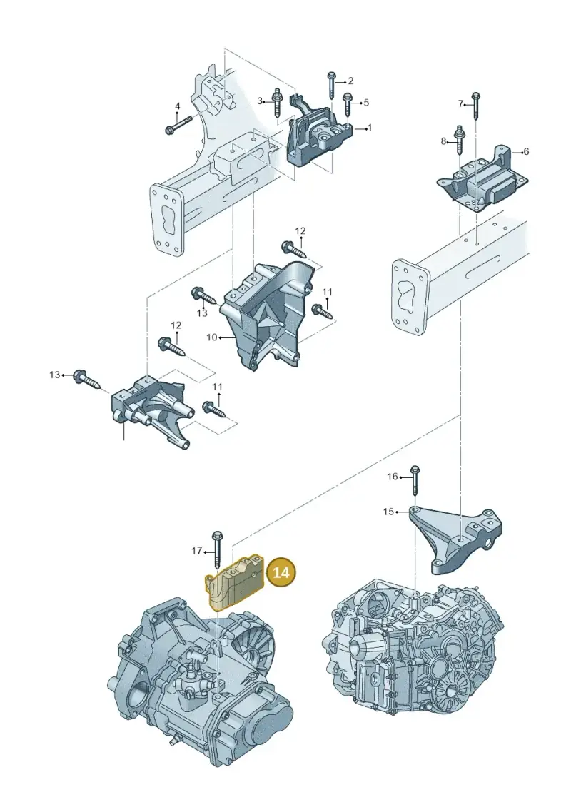 1K0199117CF — Skoda Kamiq (2019-) diagram 837199500, position 14