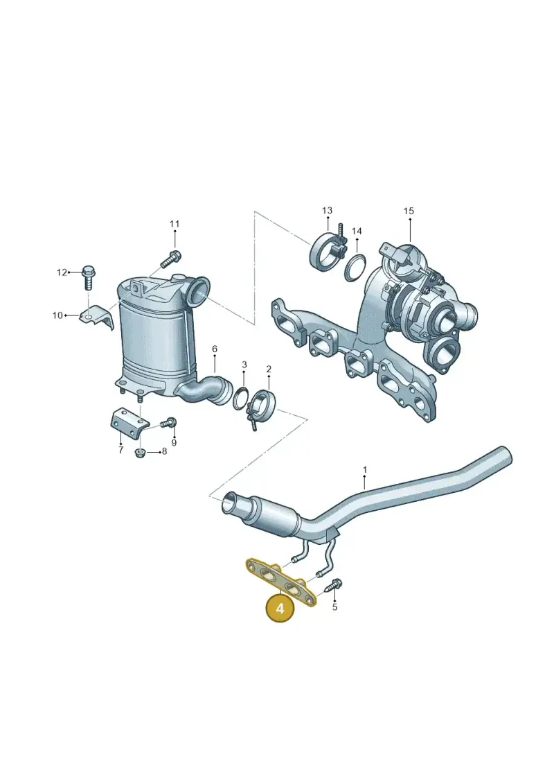 1K0253144AD — Skoda Octavia (2019-2024) diagram 745253520, position 4