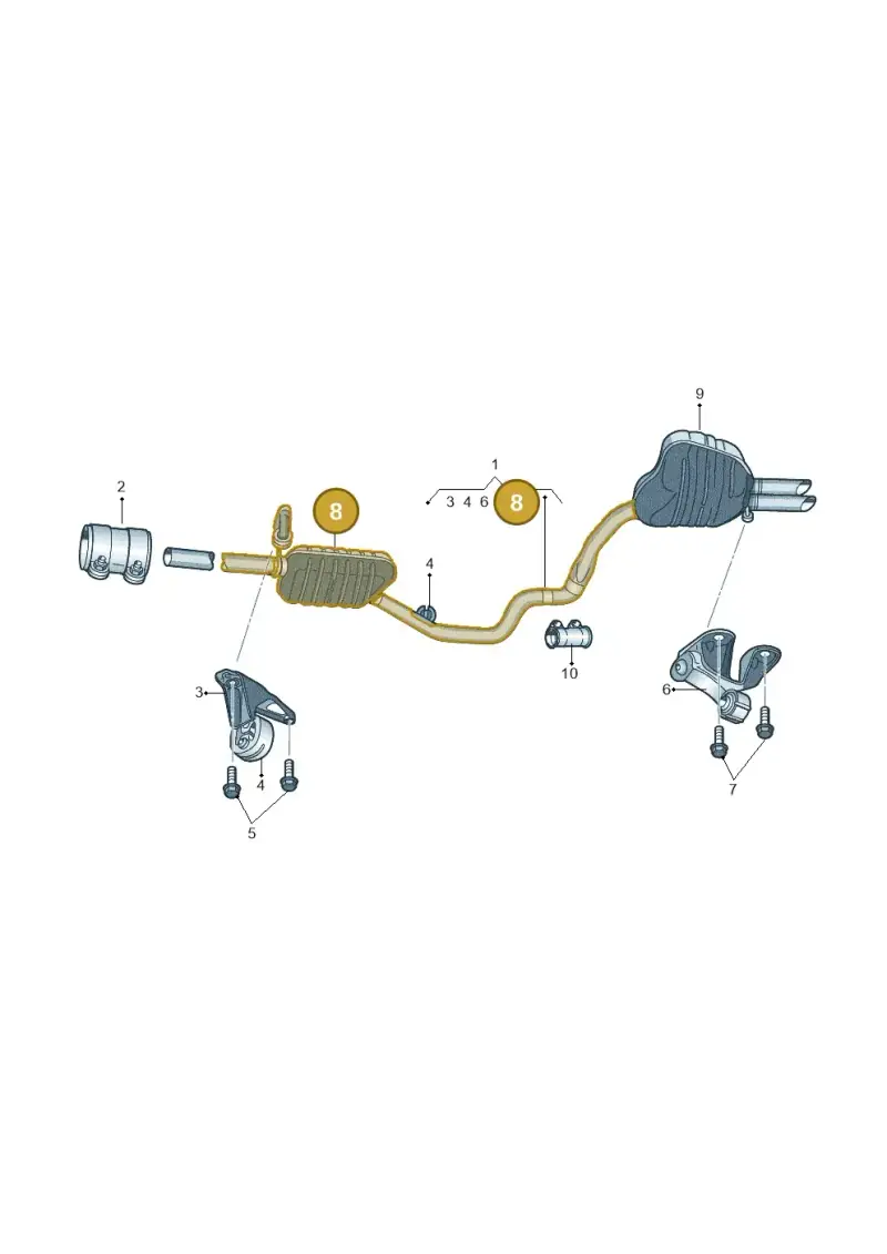 1K0253209CF — Skoda Octavia ambiente (2008-2013) diagram 632253900, position 8
