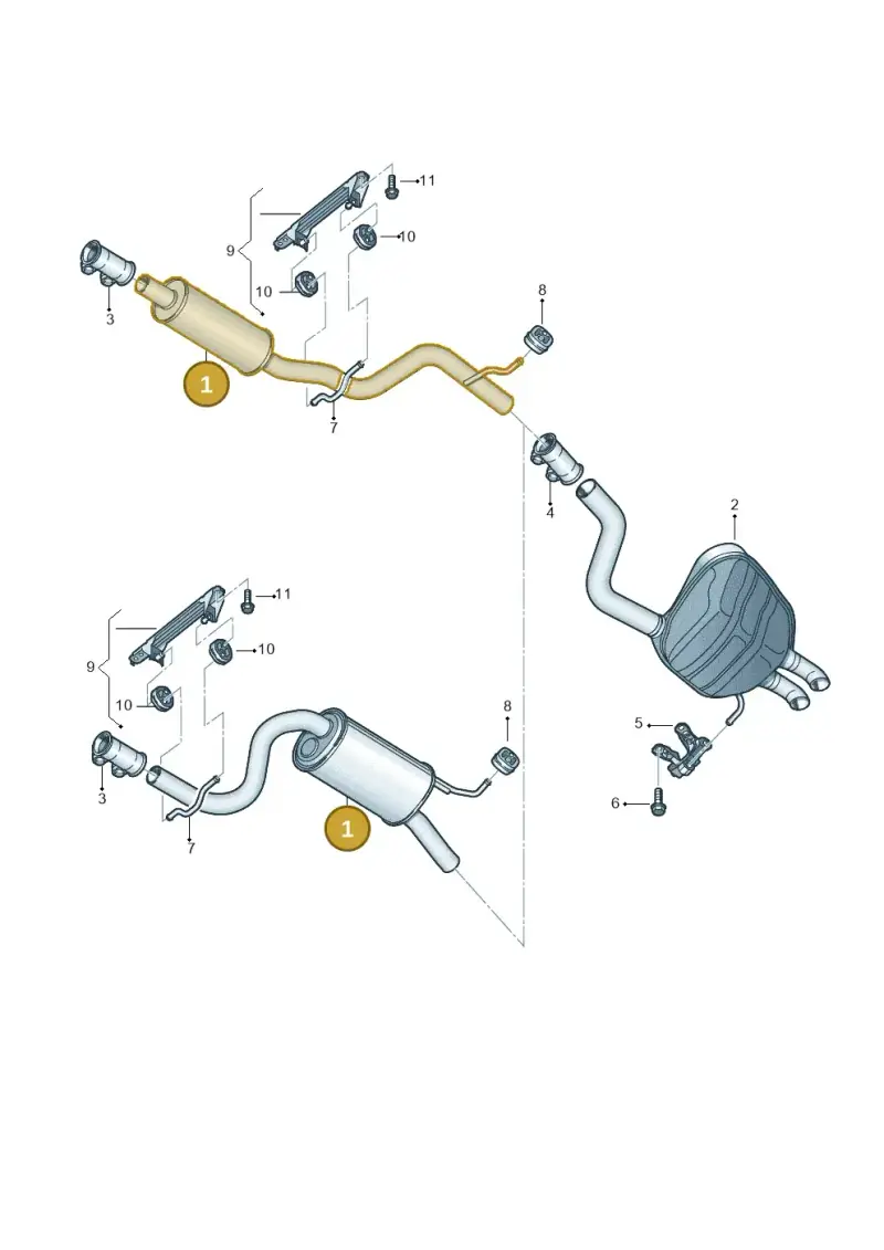 1K0253209L — Skoda Octavia ambiente (2008-2013) diagram 419253950, position 1