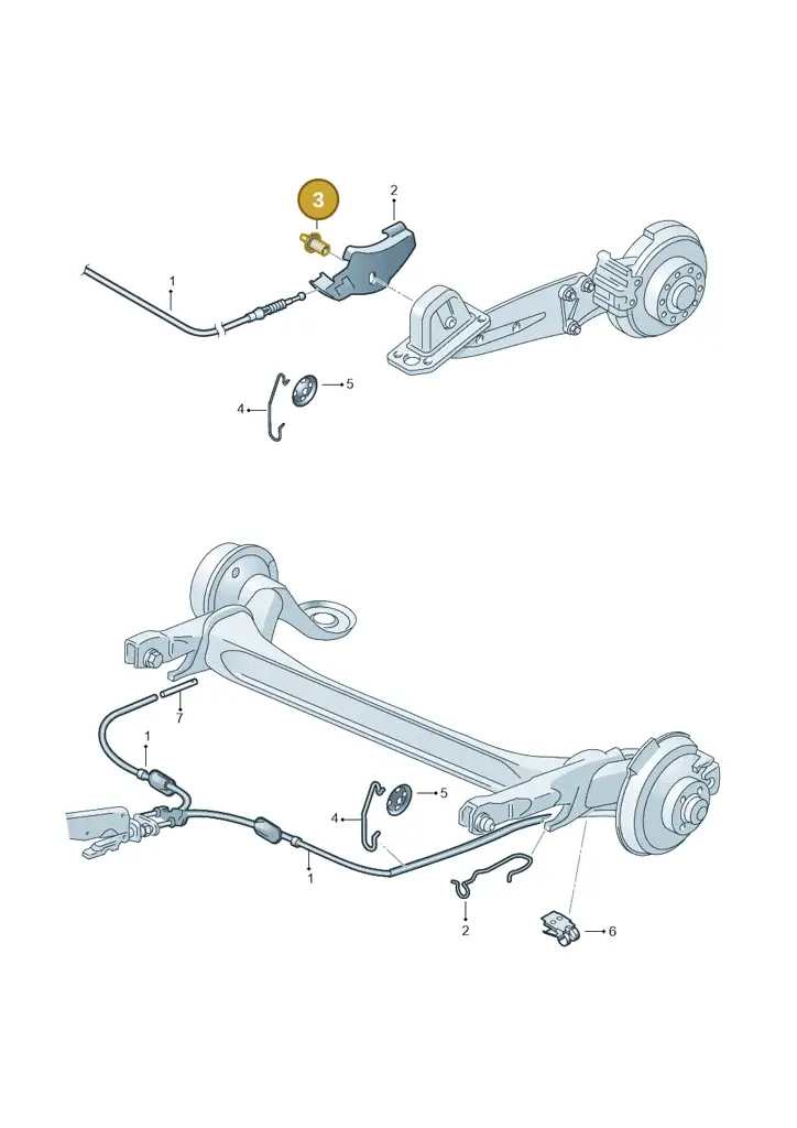 1K0609600 — Skoda Octavia (2017-2020) diagram 753609500, position 3