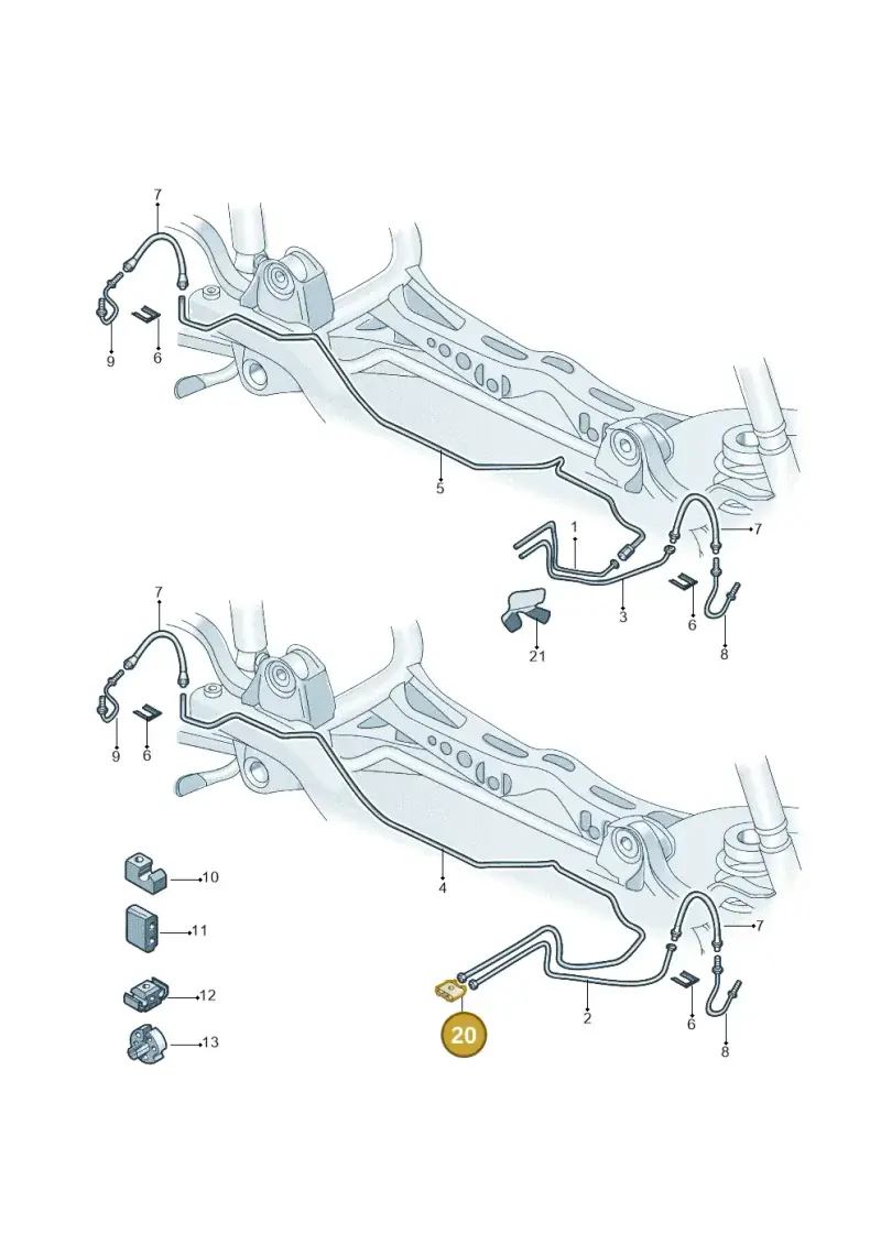 1K0611755 — Skoda OCTAVIA           "CN."07> (2007-) diagram 617611300, position 20