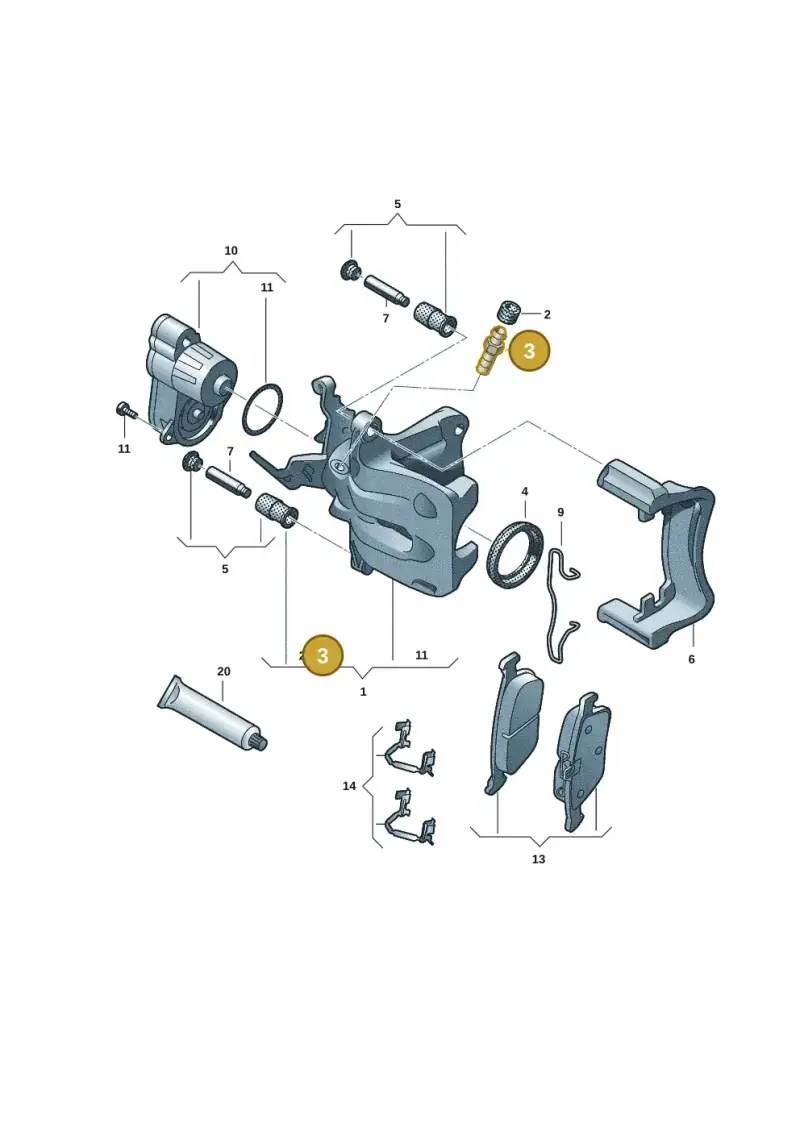 1K0615273B — Skoda Kodiaq (2024-) diagram 57x615670, position 3