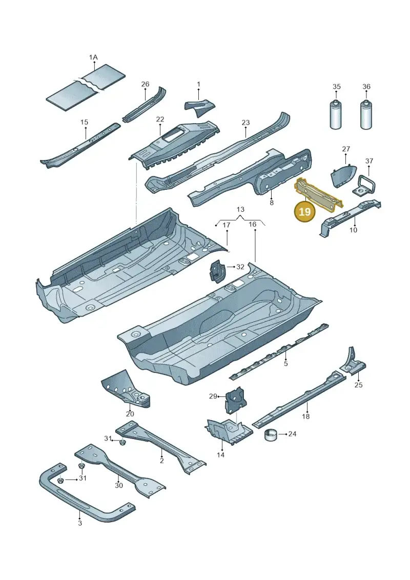 1K0803234B — Skoda Yeti (2013-2017) diagram 409803100, position 19