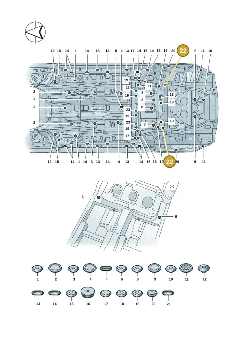 1K0899182 — Skoda Kodiaq (2024-) diagram 57h803501, position 22