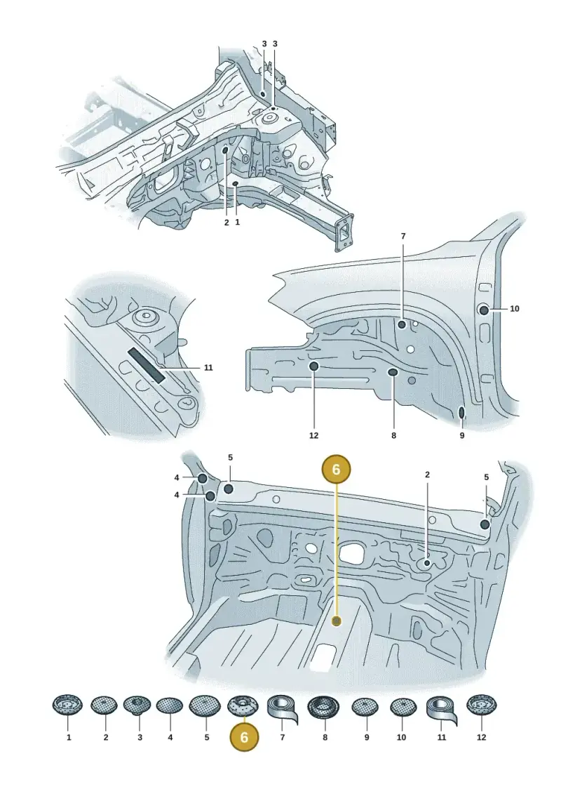1K0899183 — Skoda Kodiaq (2024-) diagram 57h803500, position 6
