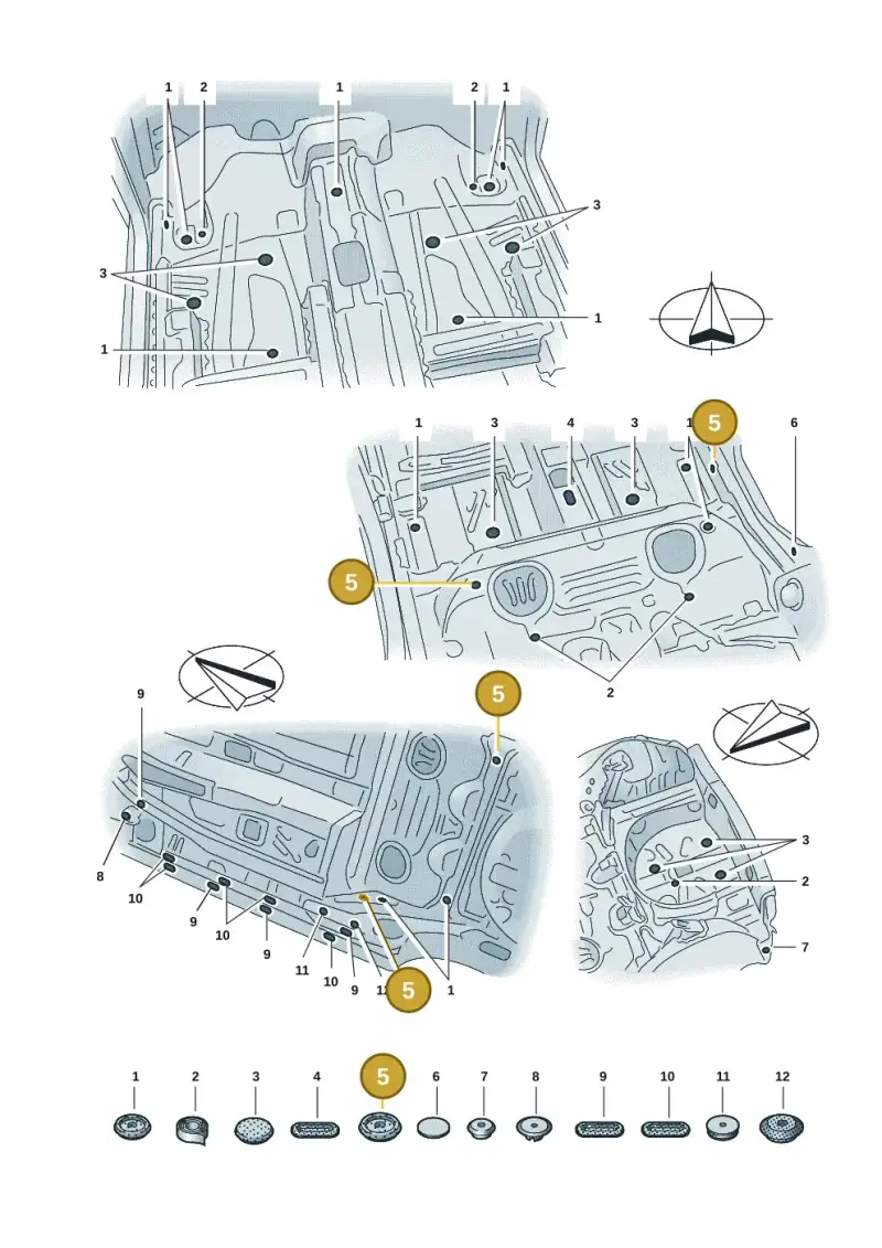 1K0899184 — Skoda Fabia (2021-) diagram 6vn803050, position 5