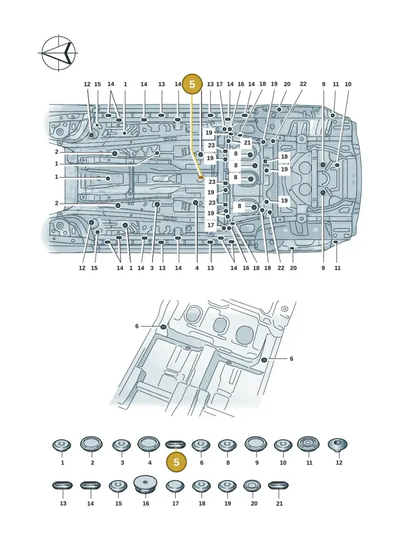 1K0899187 — Skoda Kodiaq (2024-) diagram 57h803501, position 5
