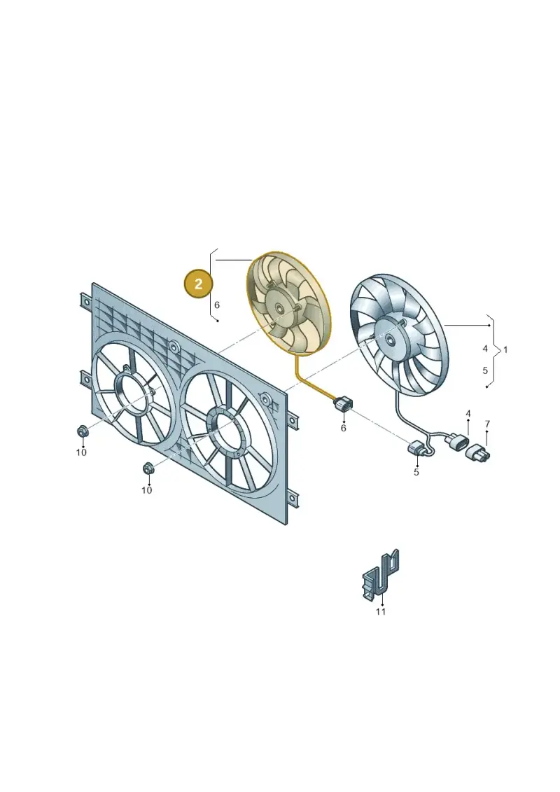 1K0959455ET — Skoda Yeti (2013-2017) diagram 419959500, position 2