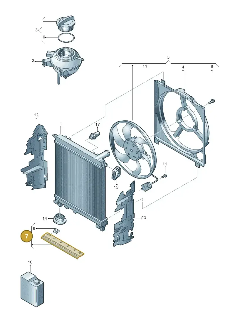 1S0121281 — Skoda Citigo (2011-2019) diagram 892122000, position 7