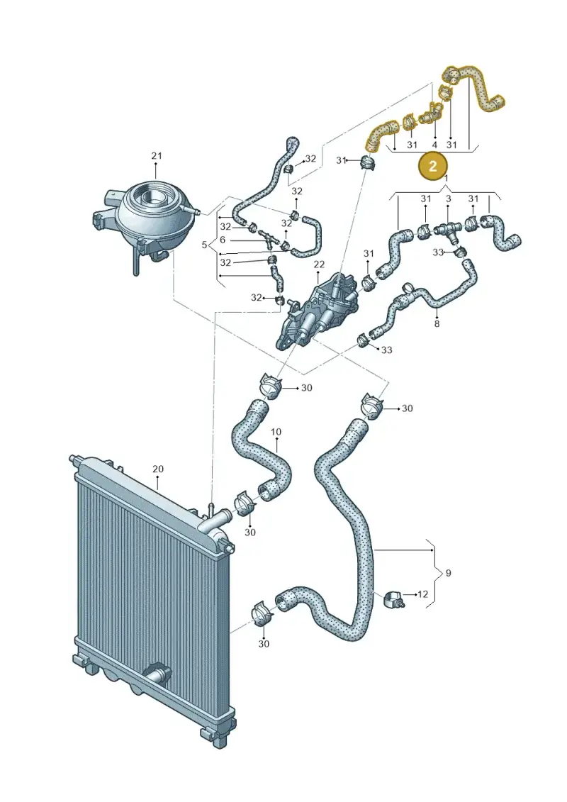 1S0122157C — Skoda Citigo (2011-2019) diagram 723121100, position 2