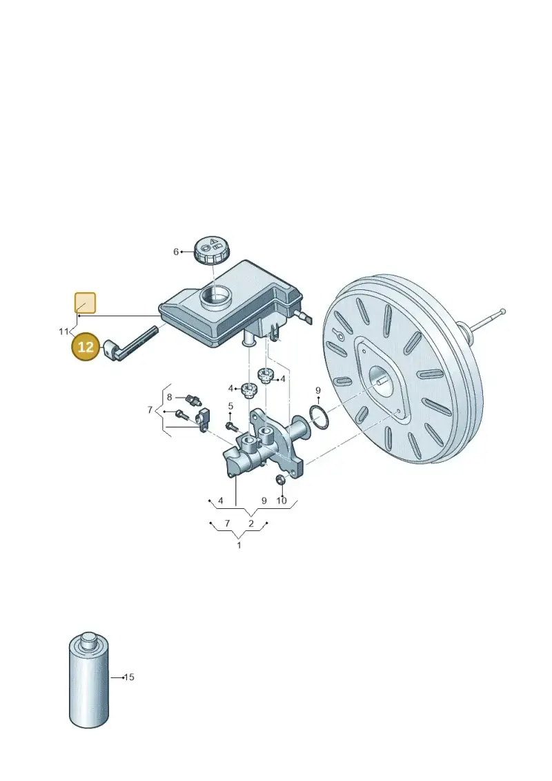 1S0611377 — Skoda Fabia (2021-) diagram 837611000, position 12
