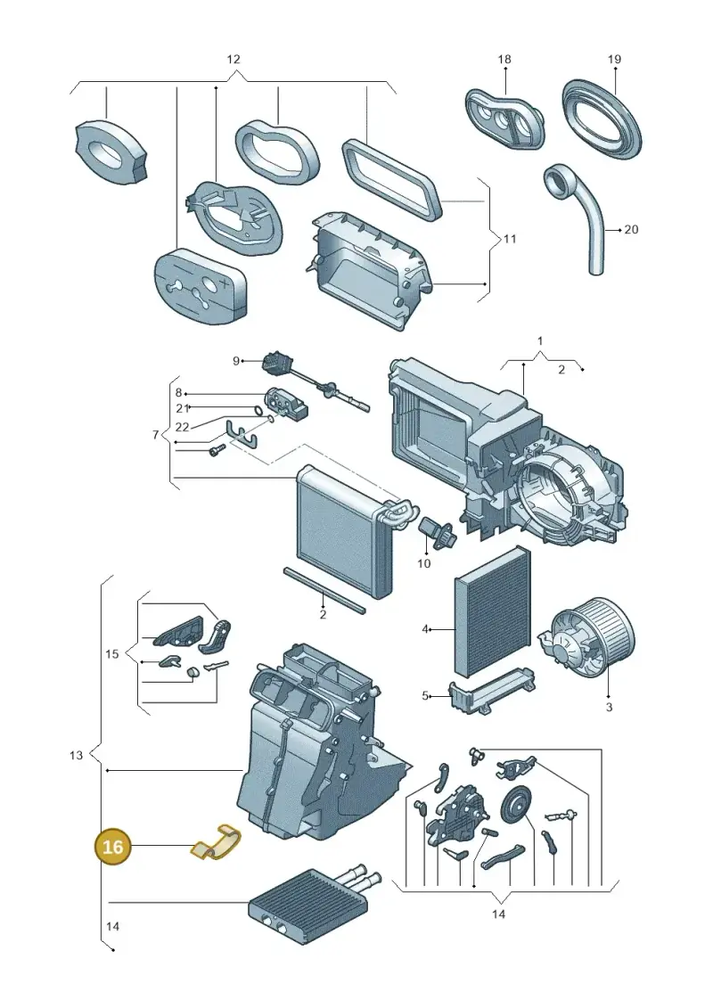 1S0820245 — Skoda Citigo (2011-2019) diagram 723820220, position 16
