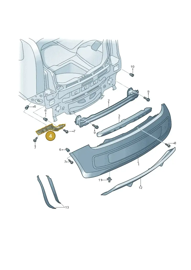 1S6807394D — Skoda Citigo (2011-2019) diagram 727807500, position 4