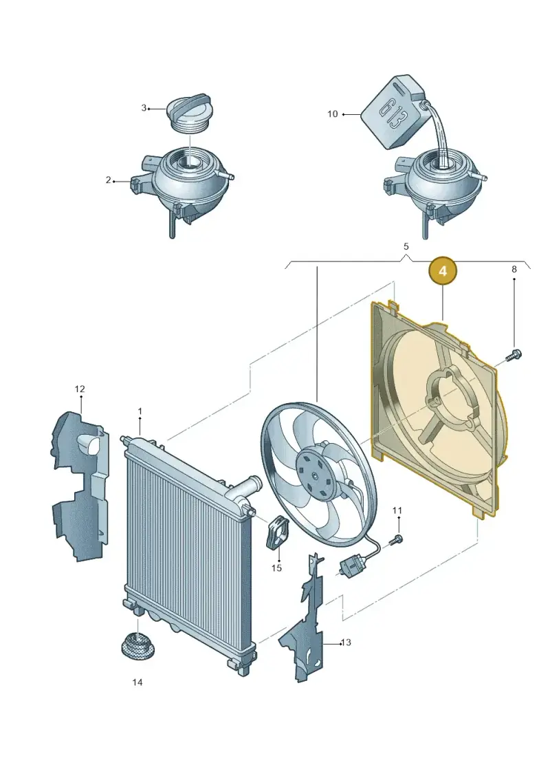 1SB121205 — Skoda Citigo (2011-2019) diagram 723121700, position 4
