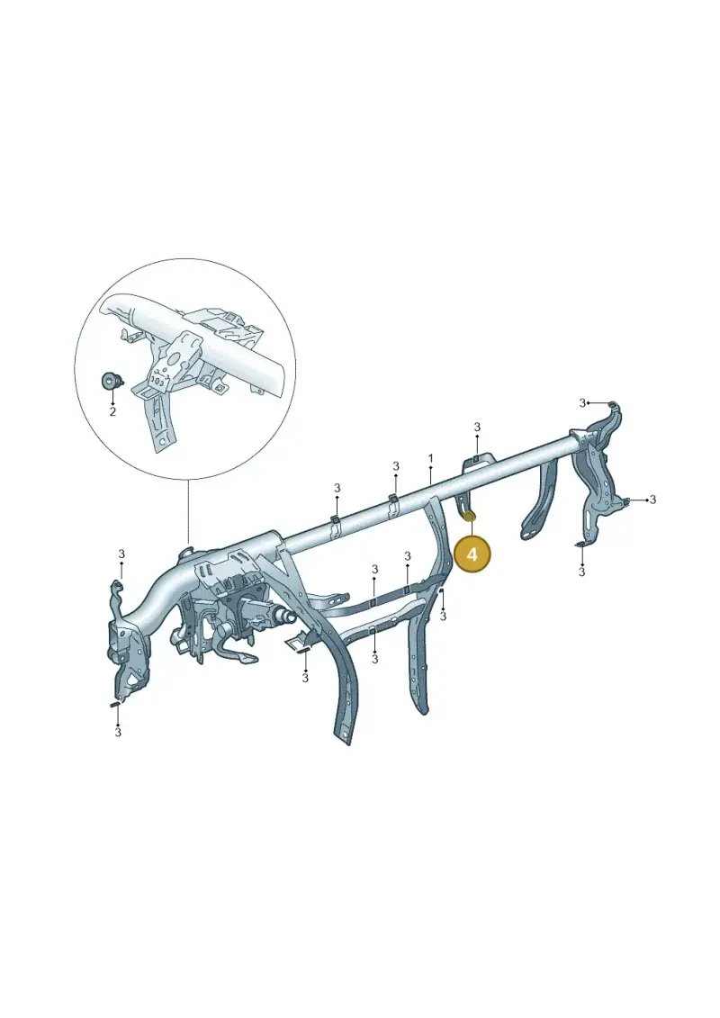 1Z0807263 — Skoda Kodiaq (2018-2022) diagram 804000020, position 4
