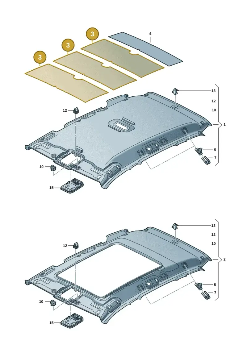 1Z0867817F — Skoda Superb Combi (2023-) diagram 3p0867050, position 3