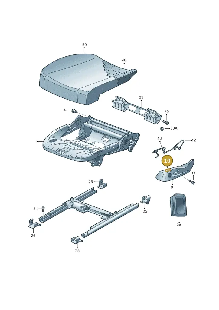 1Z0881463AWC4 — Skoda Octavia (2017-2020) diagram 632881100, position 10