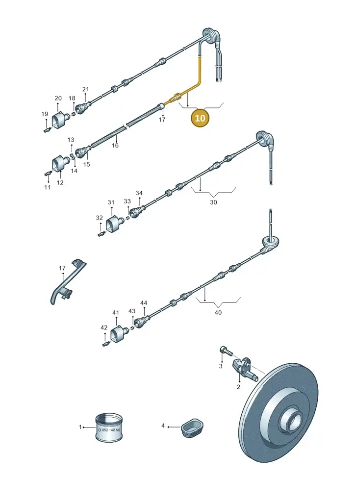 1Z0927904B — Skoda Superb (2013-2015) diagram 632927010, position 10