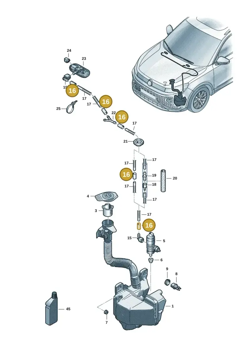 2D0955962 — Skoda Kodiaq (2024-) diagram 57x955100, position 16