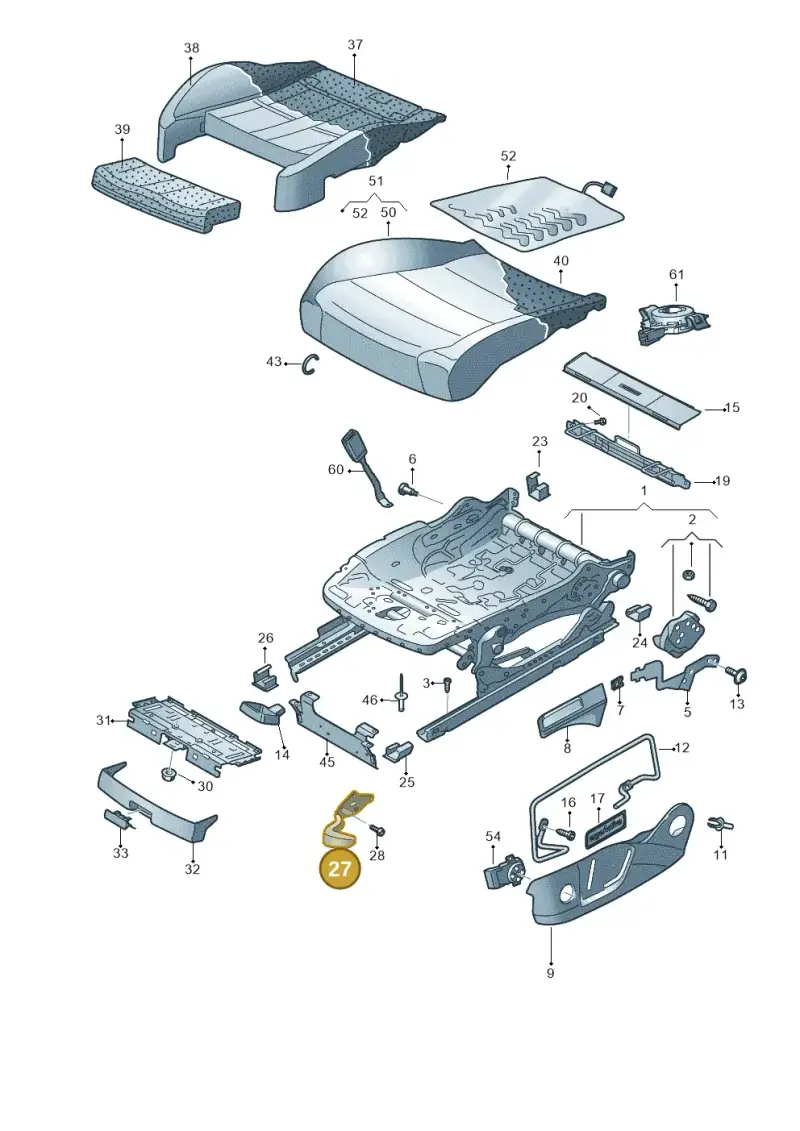 2G0881091 — Skoda Superb Combi (2023-) diagram 570881000, position 27