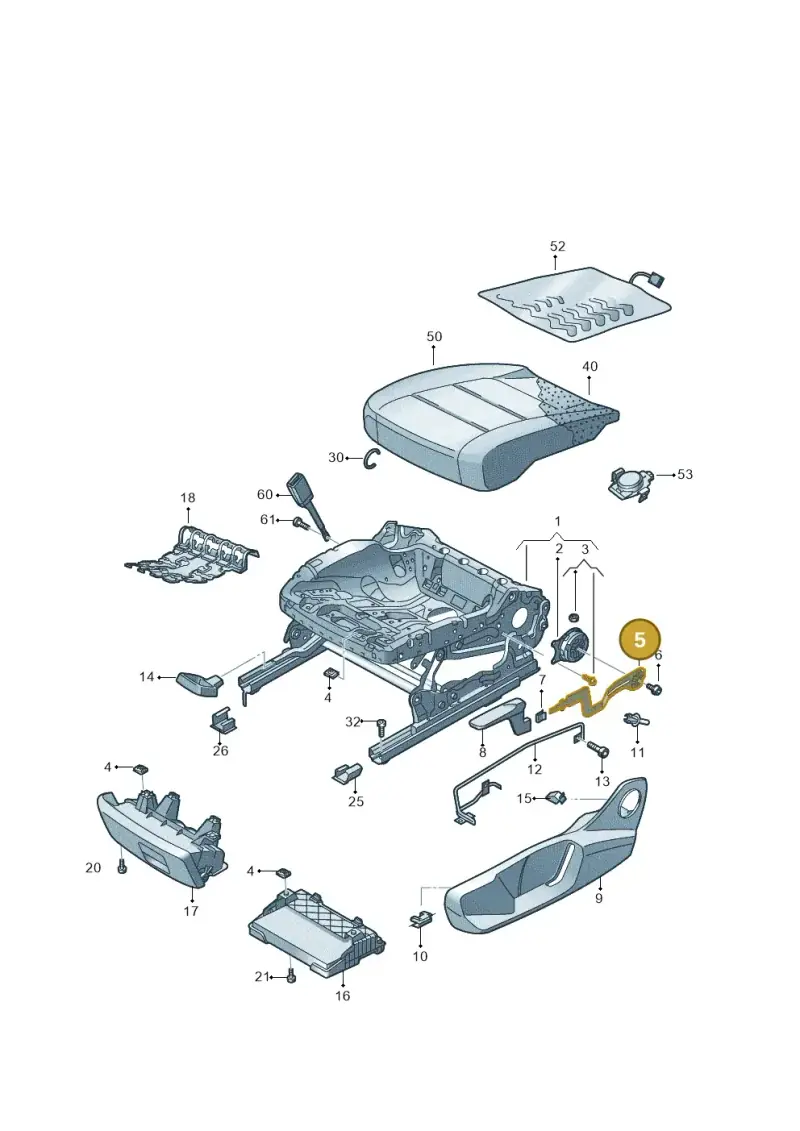 2G0881091 — Skoda Kamiq (2019-) diagram 837881000, position 5
