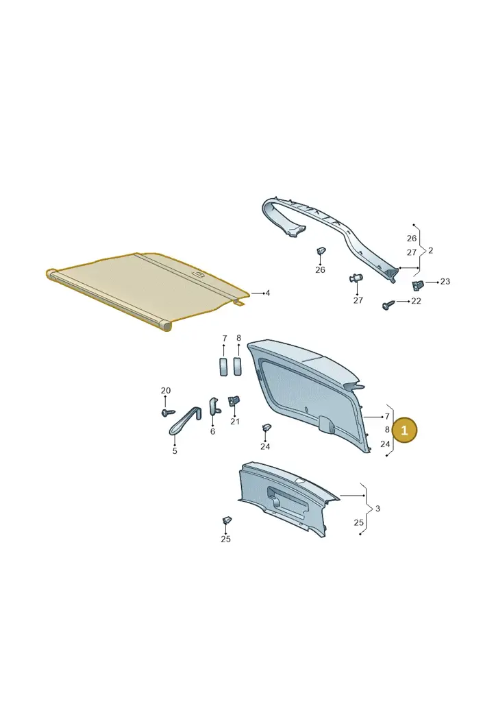 2GL8679759B9 — Skoda Karoq (2017-2023) diagram 804867900, position 1