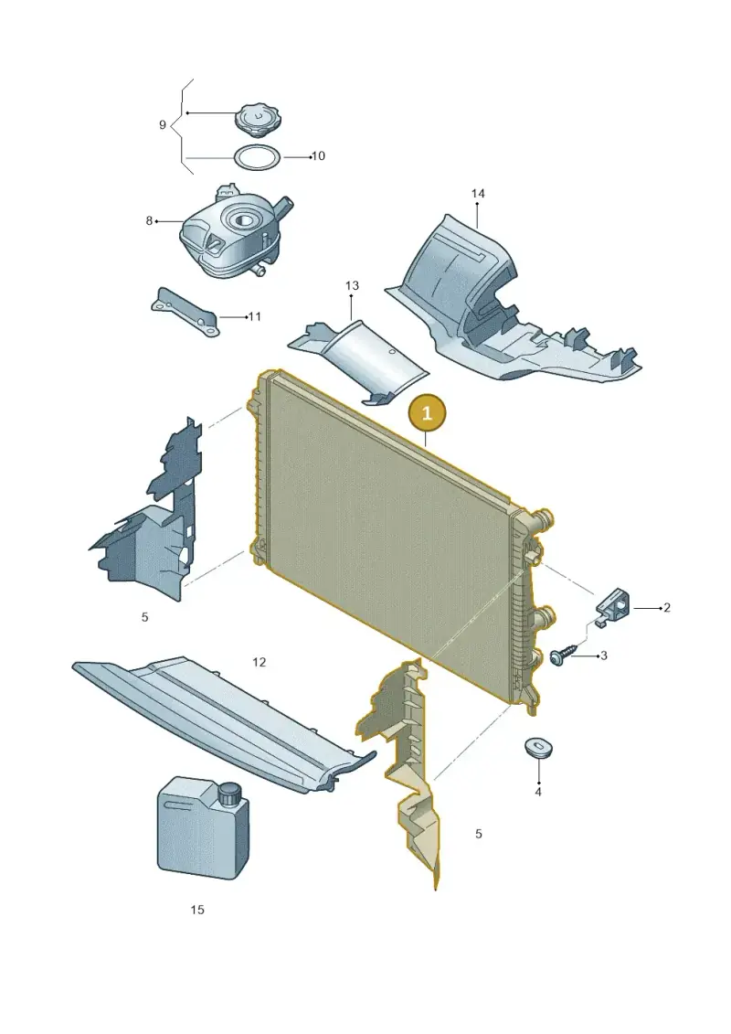 2Q0121253K — Skoda Kamiq (2019-) diagram 584122550, position 1