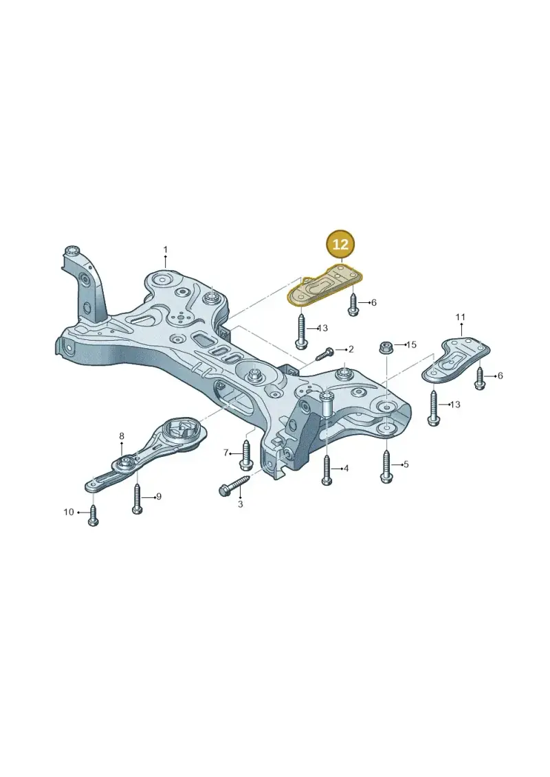 2Q0199518B — Skoda Fabia (2021-) diagram 837199000, position 12