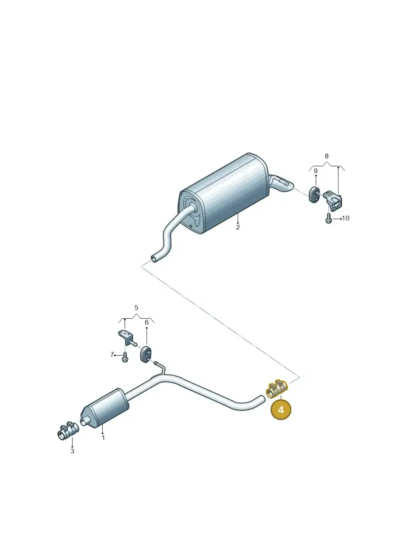 2Q0253141A — Skoda Fabia (2021-) diagram 837254600, position 4