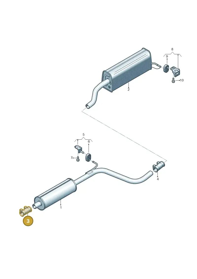 2Q0253141C — Skoda Fabia (2021-) diagram 837254200, position 3