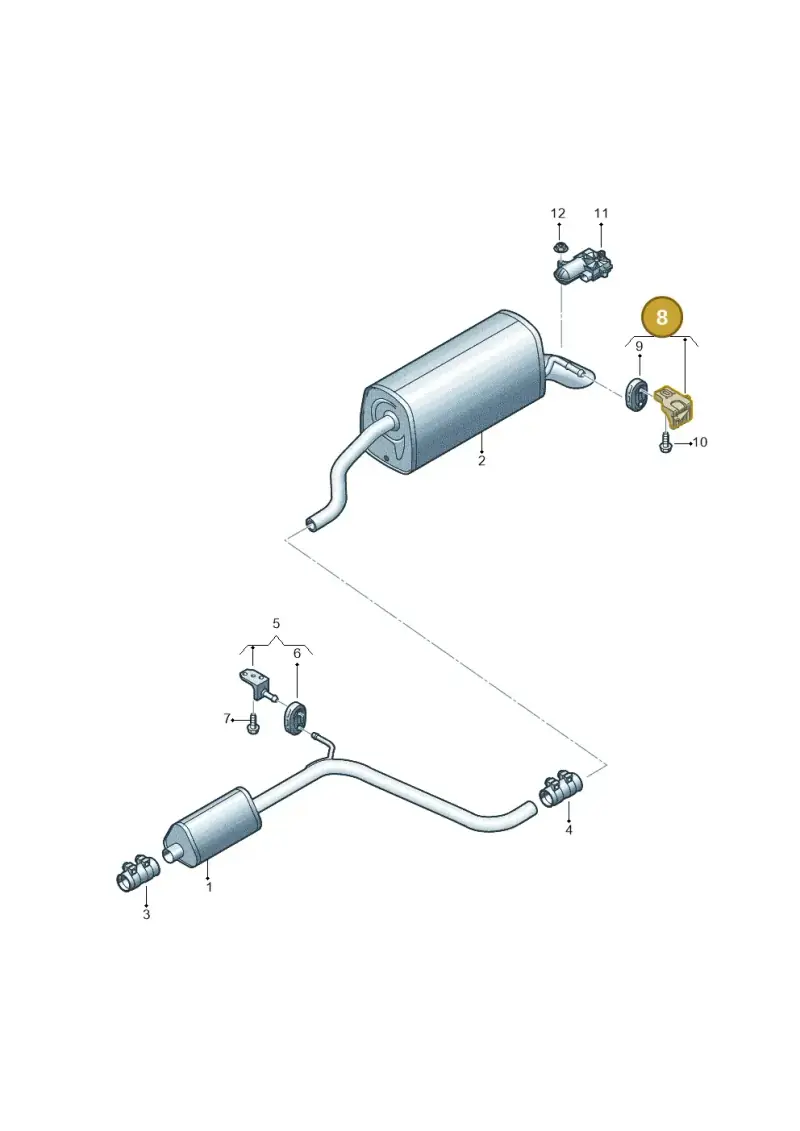 2Q0253144H — Skoda Kamiq (2019-) diagram 584253130, position 8