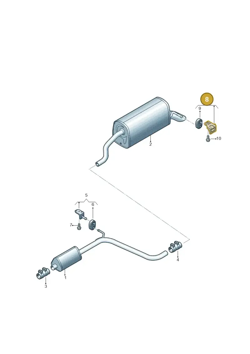 2Q0253144H — Skoda Fabia (2021-) diagram 837254600, position 8